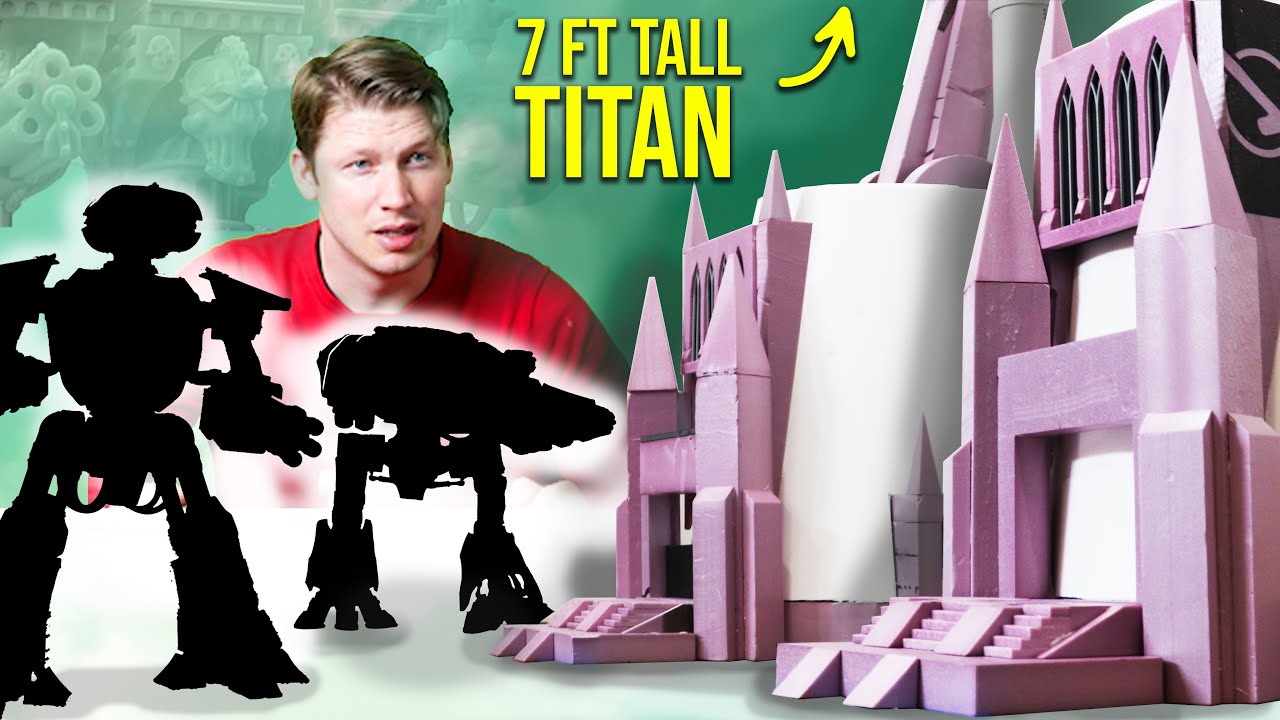 TITAN LEGION! The biggest Warhammer 40k Titan project just got BIGGER! | 7 ft Tall IMPERATOR