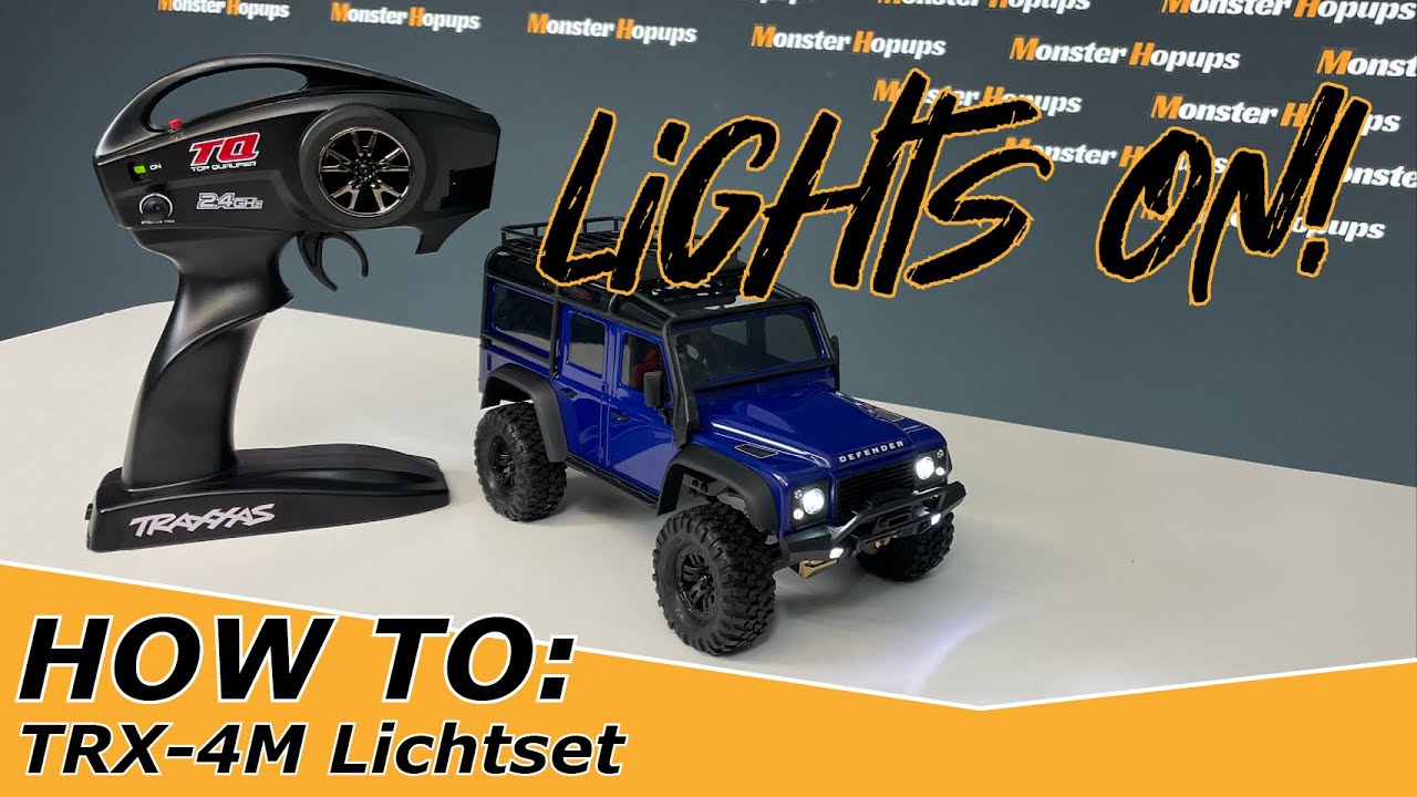 HOW TO: Pro Scale Lichtset im TRX-4M - ganz easy!
