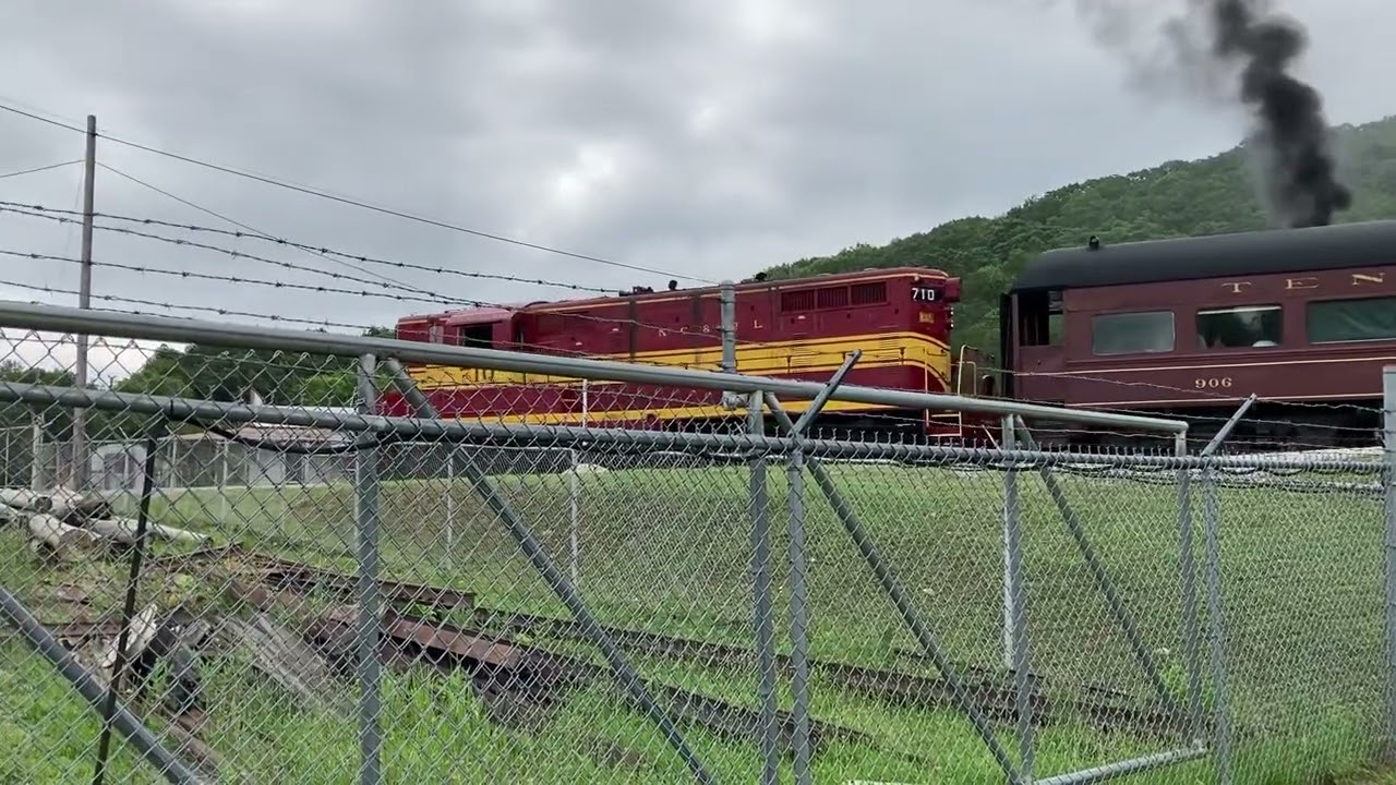 GP7 (NC&StL 710) at Tennessee Valley Railroad Museum 7/14/2023 10:28 AM