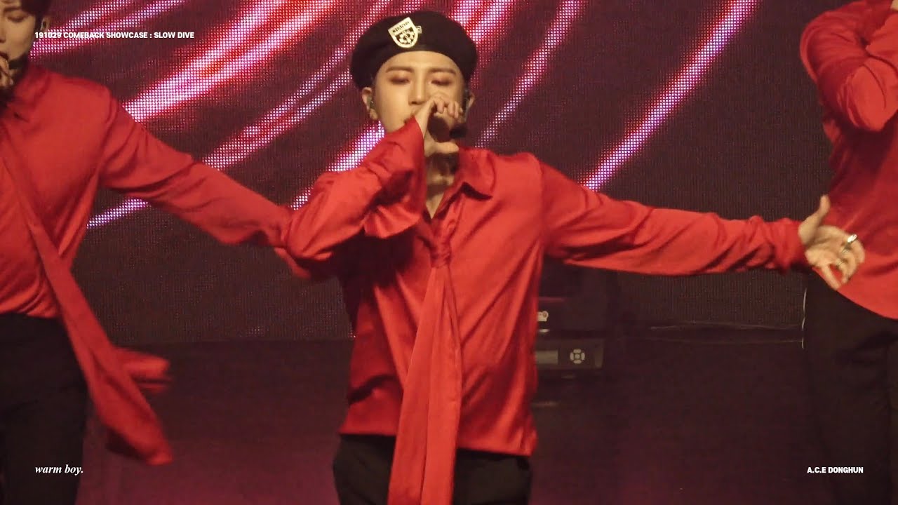 191029 A.C.E COMEBACK SHOWCASE : SLOW DIVE (DONGHUN FOCUS)