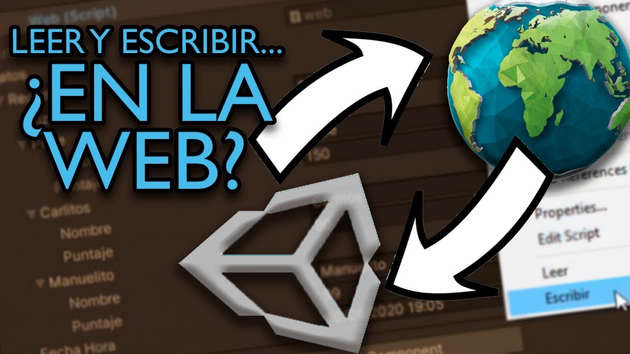 Unity: Leer y escribir en la web con UnityWebRequest (con y sin JSON)