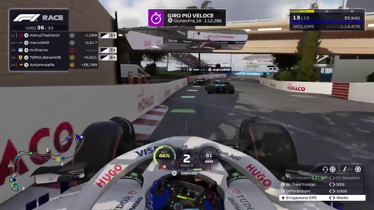 F1 25 FRI #5 Monaco