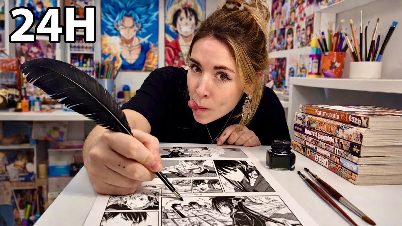 Dibujé un Manga en 24 Horas 👀✍🏻