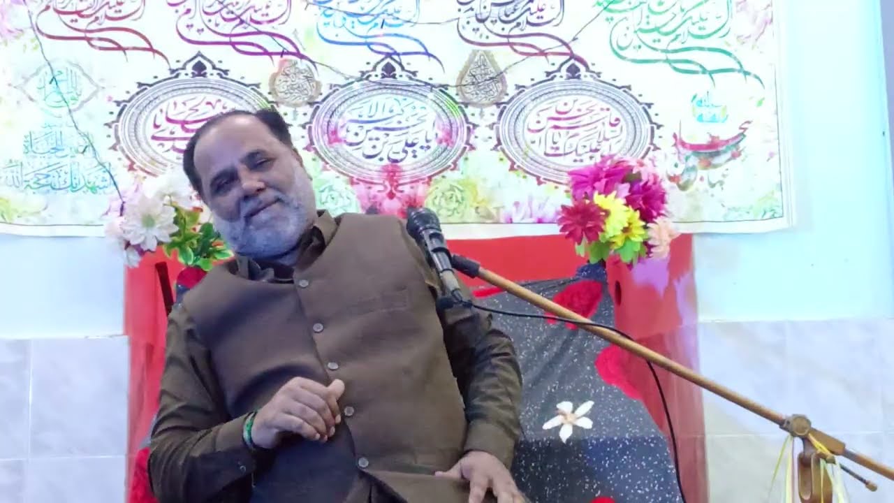  جشن انوار شعبان۱۲۲۷ه.  قبلا سيد گوھرعباس نقوي.  مسجد امام زمانه عليه السلام سنڌ يونيرسٽيءَ ڄامشورو.