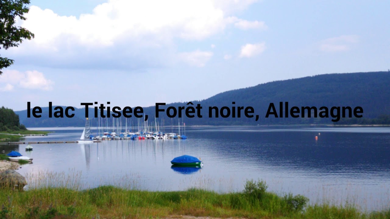 la Ville de St-Blasien, Le lac Titisee, For&ecirc;t noire, Allemagne