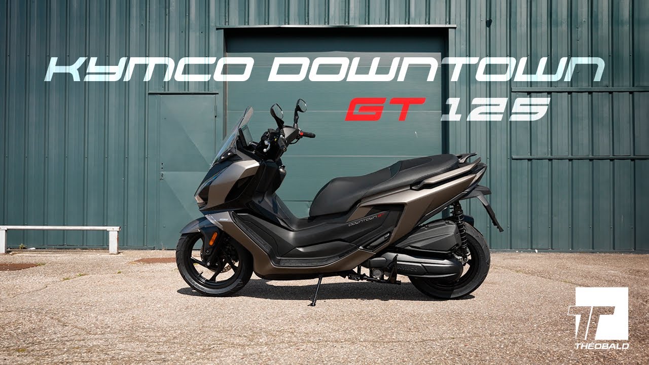 Kymco Downtown GT125 - polyvalence et performances
