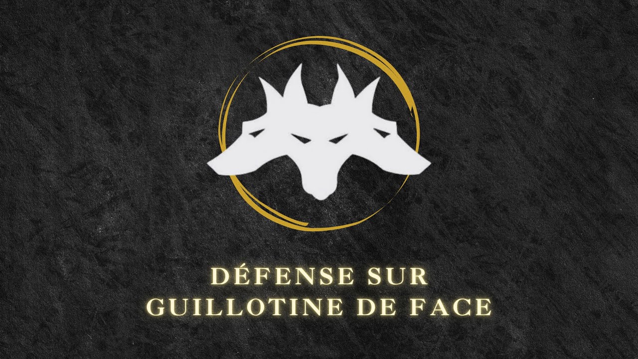 Défense sur guillotine de face | Cerberus Krav Maga