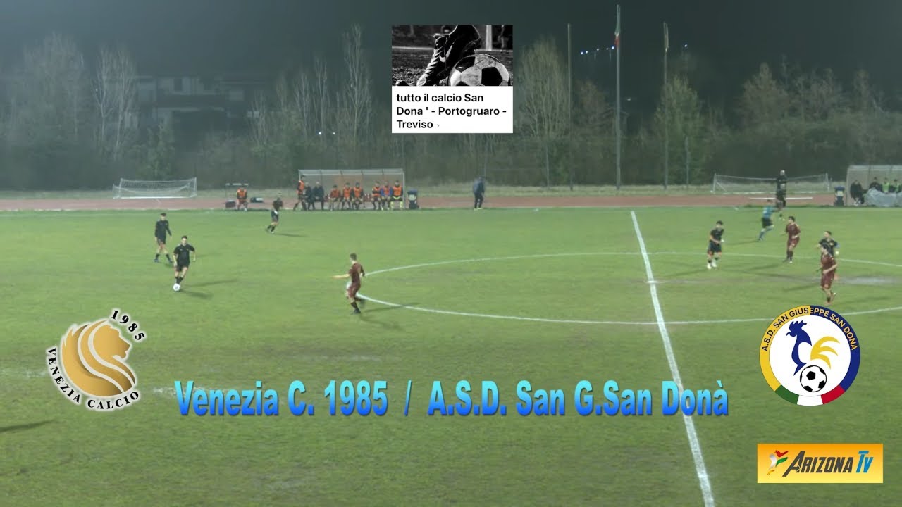 DILETTANTI A CHI ? VENEZIA C. 1985 / SAN GIUSEPPE SAN DONA'  3 - 0 SINTESI - SEMIF. TROFEO GAGGIATO