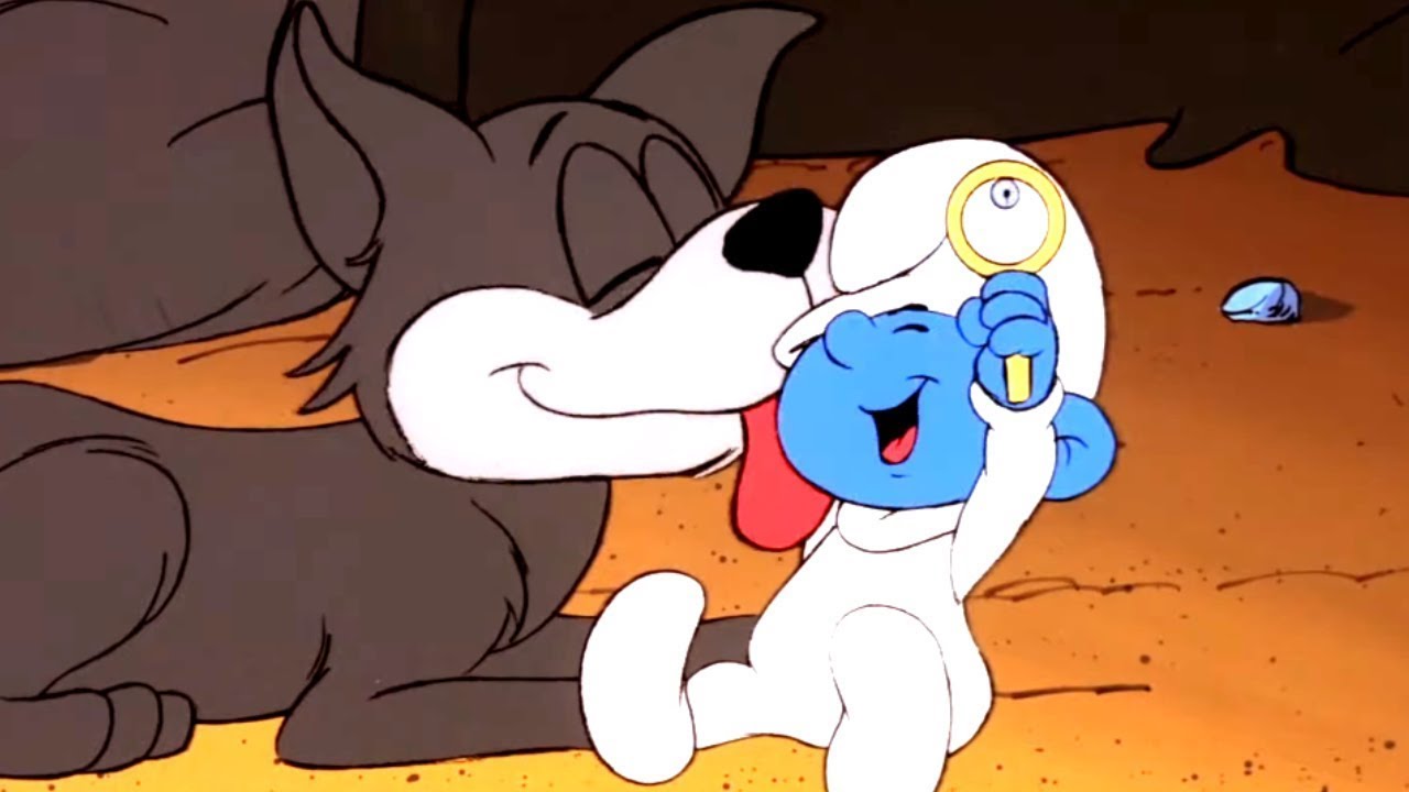 Wolf Pack Smurf: Is Baby Smurf  Mowgli? | The Smurfs Mega Compilation For Kids | WildBrain Max