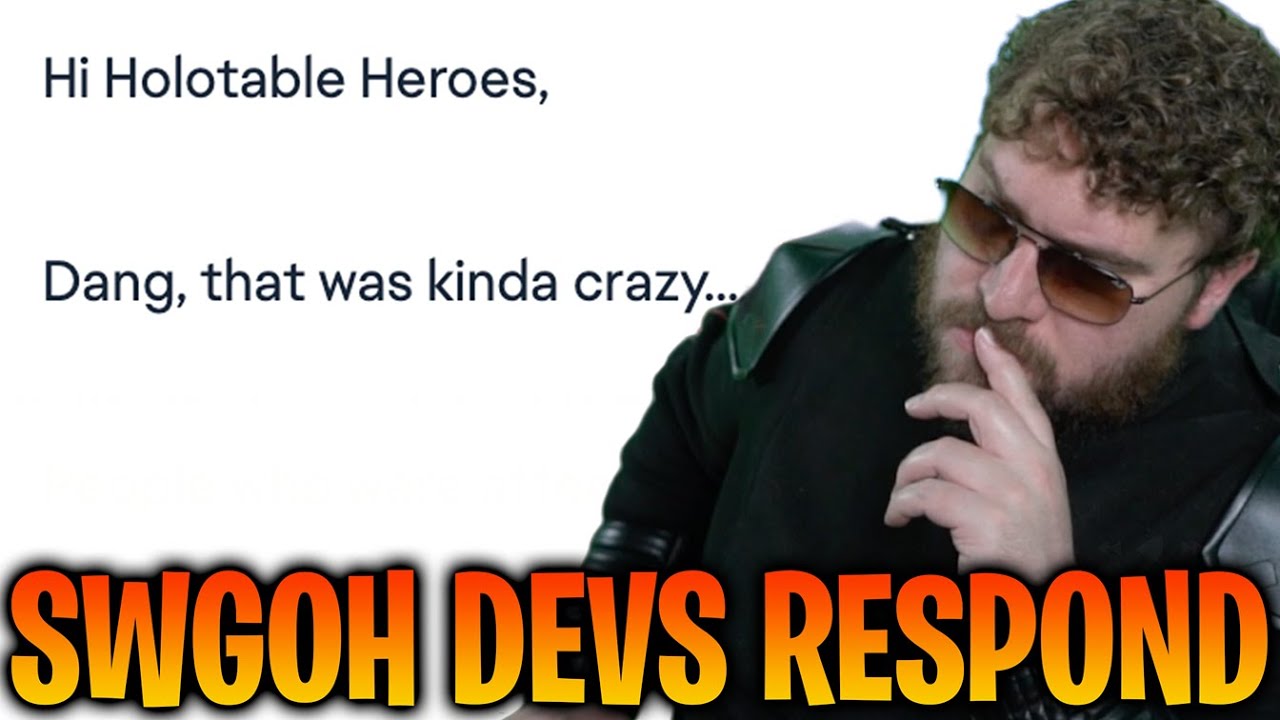 Well, the SWGoH Devs Responded to This Huge F Up...