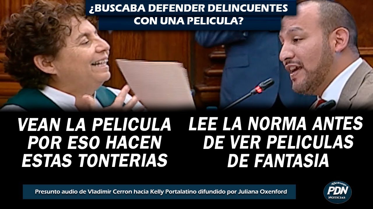 ALEJANDRO MUÑANTE VS  SUSEL PAREDES:  ¿BUSCABA DEFENDER DELINCUENTES CON UNA PELICULA?