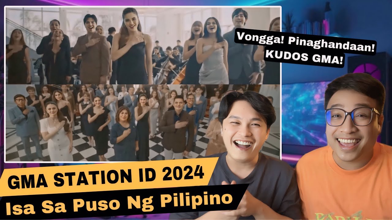 GMA Station ID 2024 - Isa Sa Puso Ng Pilipino | REACTION