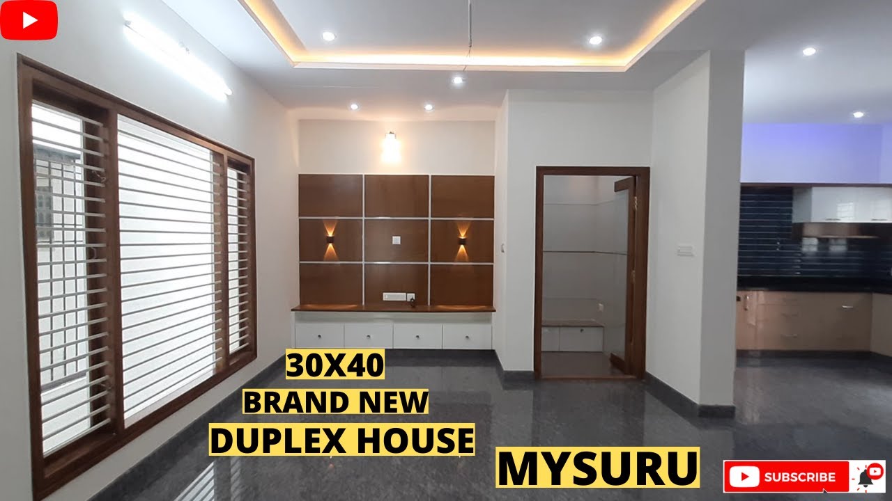 BRAND NEW 30X40 DUPLEX SALE HOUSE IN MYSORE // DATTAGALLI (8971549749)