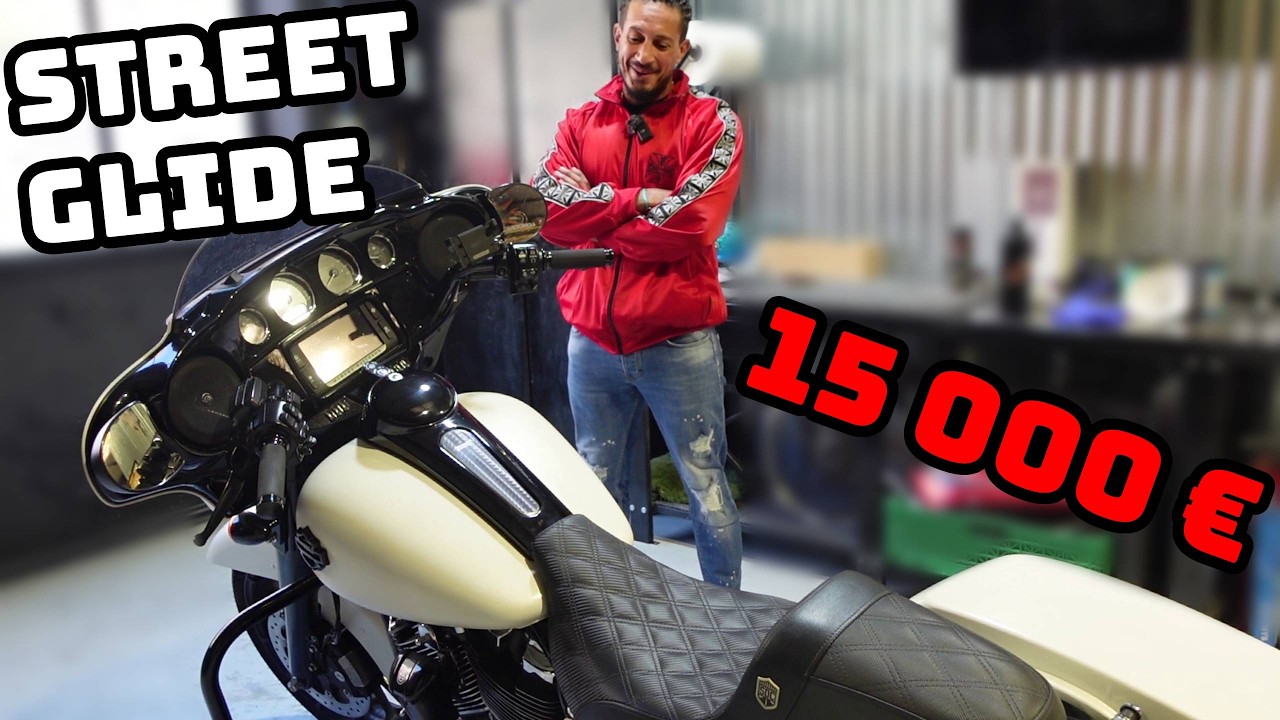 IL VENDS SON HARLEY 10 000€ DE MOINS QUE LE PRIX DU MARCHE ! Phillipe nous présente son Street Glide