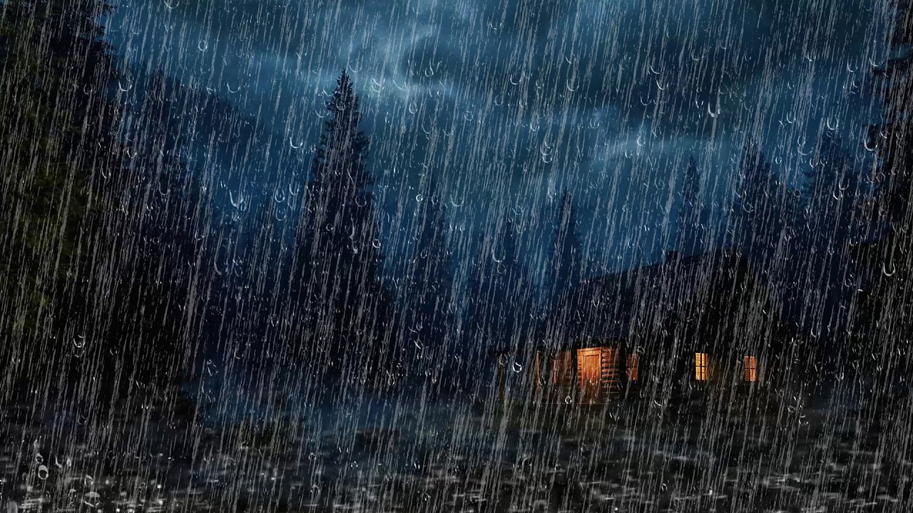 Rain Sounds for Peaceful Deep Sleep | Relaxing Rain Ambience for Sleeping