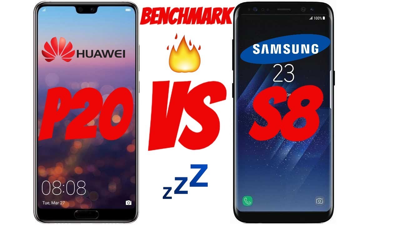 Huawei P20 VS Samsung Galaxy S8 | AnTuTu Benchmark | Geekbench 4 | Speedtest