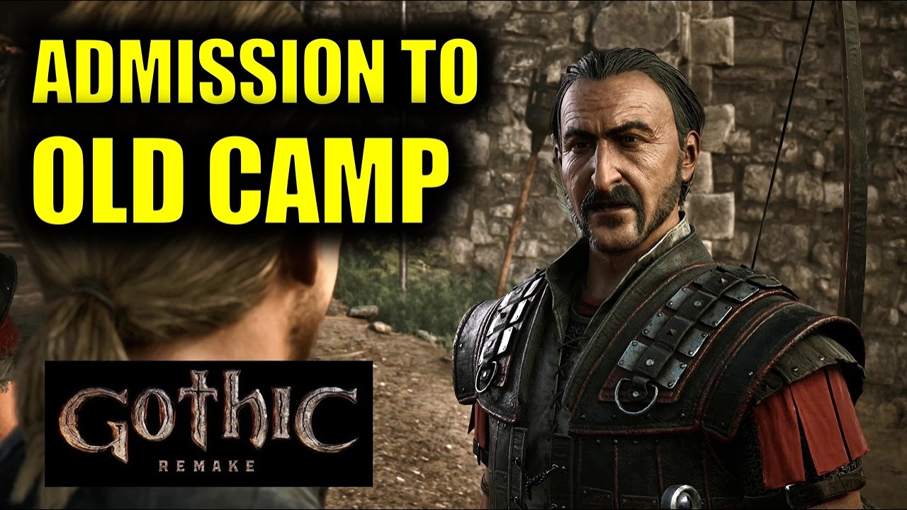 Прохождение игры Gothic 1 Remake: Вход в Старый лагерь.