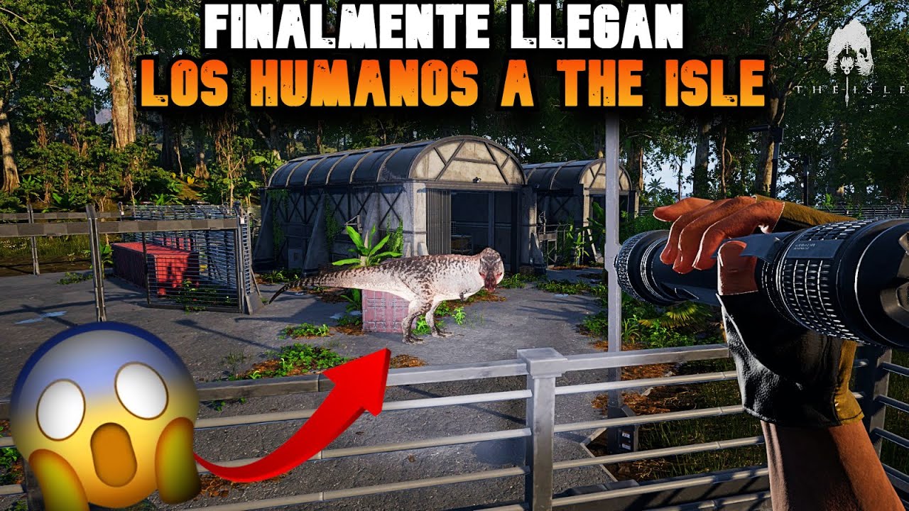 🔴JAMAS IMAGINE QUE SOBREVIVIR CON UN HUMANO 🚶‍♂️EN THE ISLE SERIA TAN ESCALOFRIANTE 😰SERVIDOR: LATAM