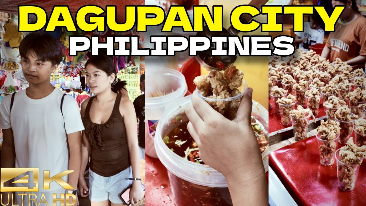 DAGUPAN CITY Pangasinan Night Walk 🇵🇭 | Street Food, Seafood Markets, & Local Nightlife [4K]