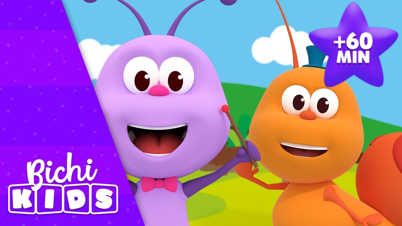 1 Hora! Can&ccedil;&otilde;es de Bichikids para Dan&ccedil;ar e Cantar! - M&uacute;sicas Infantis #4 | Bichikids