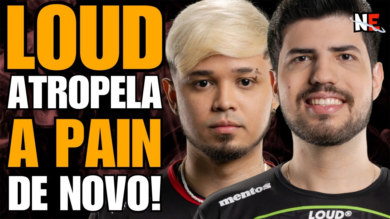 🚨LOUD ATROPELA a PAIN GAMING e está na FINAL do CBLOL! ELES NÃO CONSEGUEM! MELHORES MOMENTOS!
