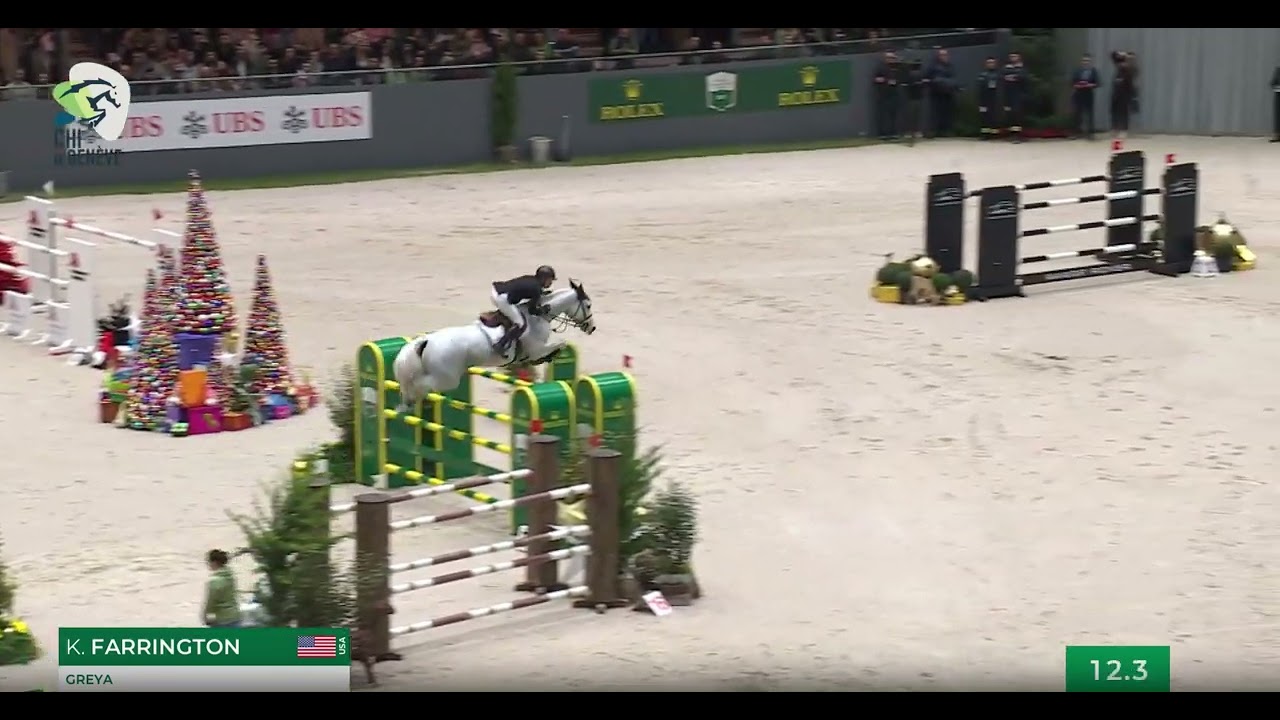 Kent Farrington & Greya jump-off - Rolex Grand Prix of CHI Geneva 2025