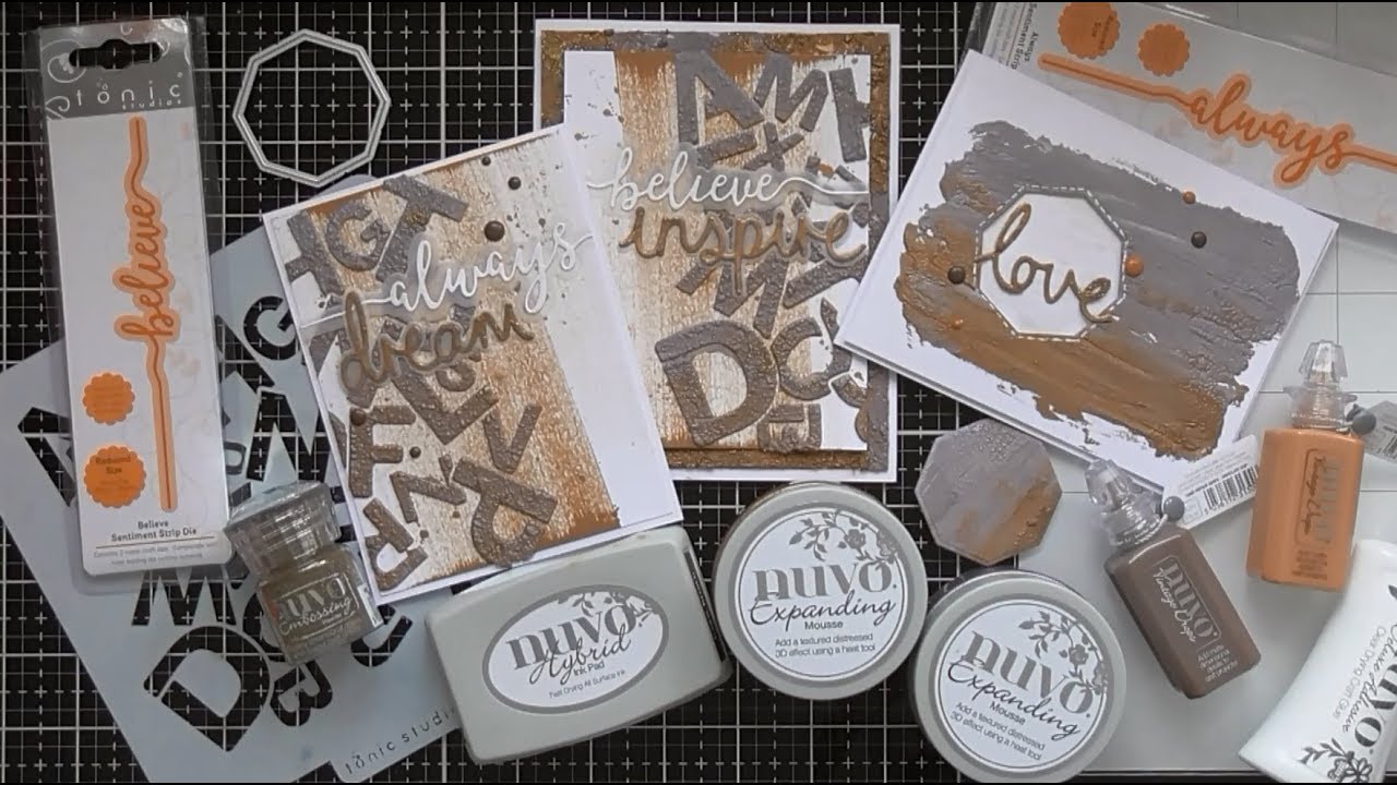 Encrusted Nuvo Expanding Mousse Trio :D