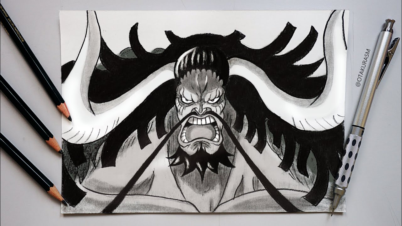 How to Draw KAIDO | One Piece (Step by Step)