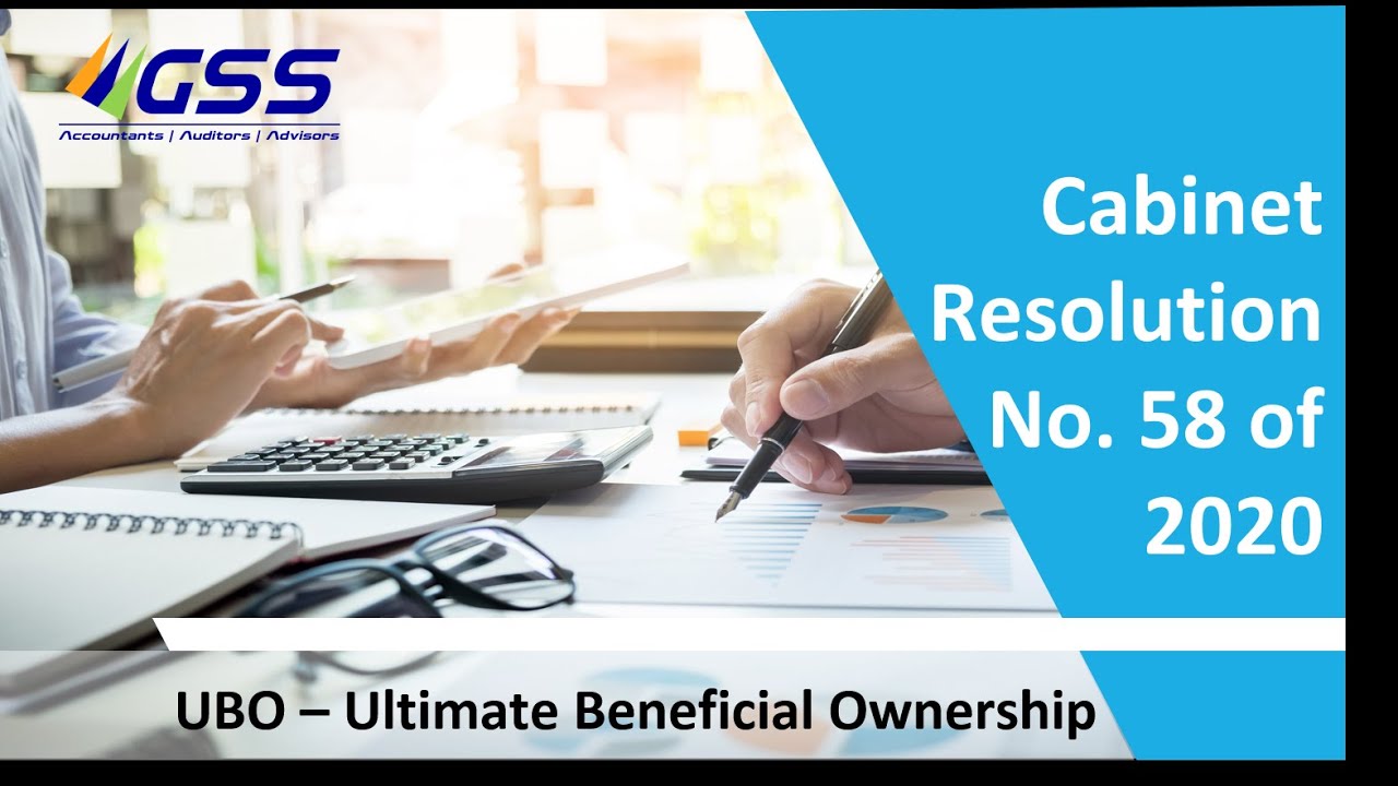 Ultimate Beneficial Ownership Cabinet Resolution No. 58 of 2020