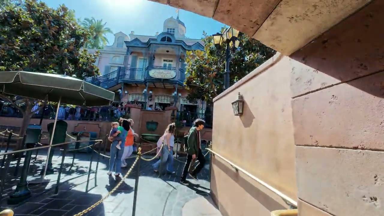 Haunted Mansion to Pirates, Disneyland Ca, March 3 2026