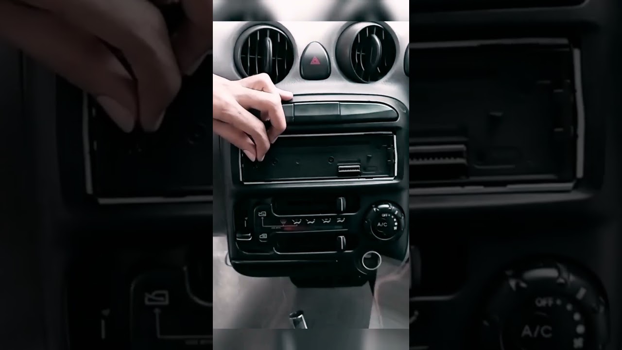 Cara melepas stereo mobil dengan aman tanpa alat DIN.