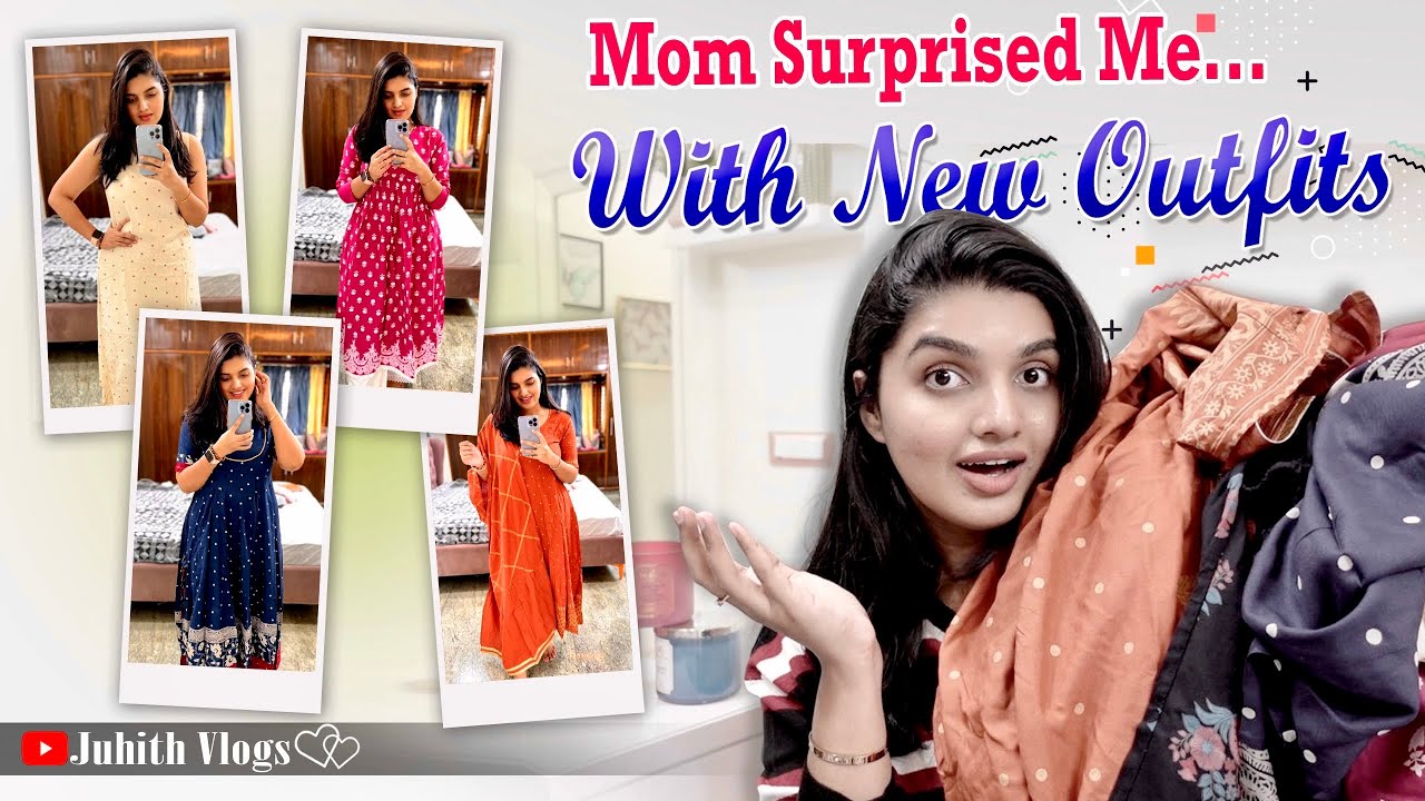 Mom Surprised Me with New Kurti Sets?|She Selected Outfits for me|Rustorange haul|Partywear Outfits|