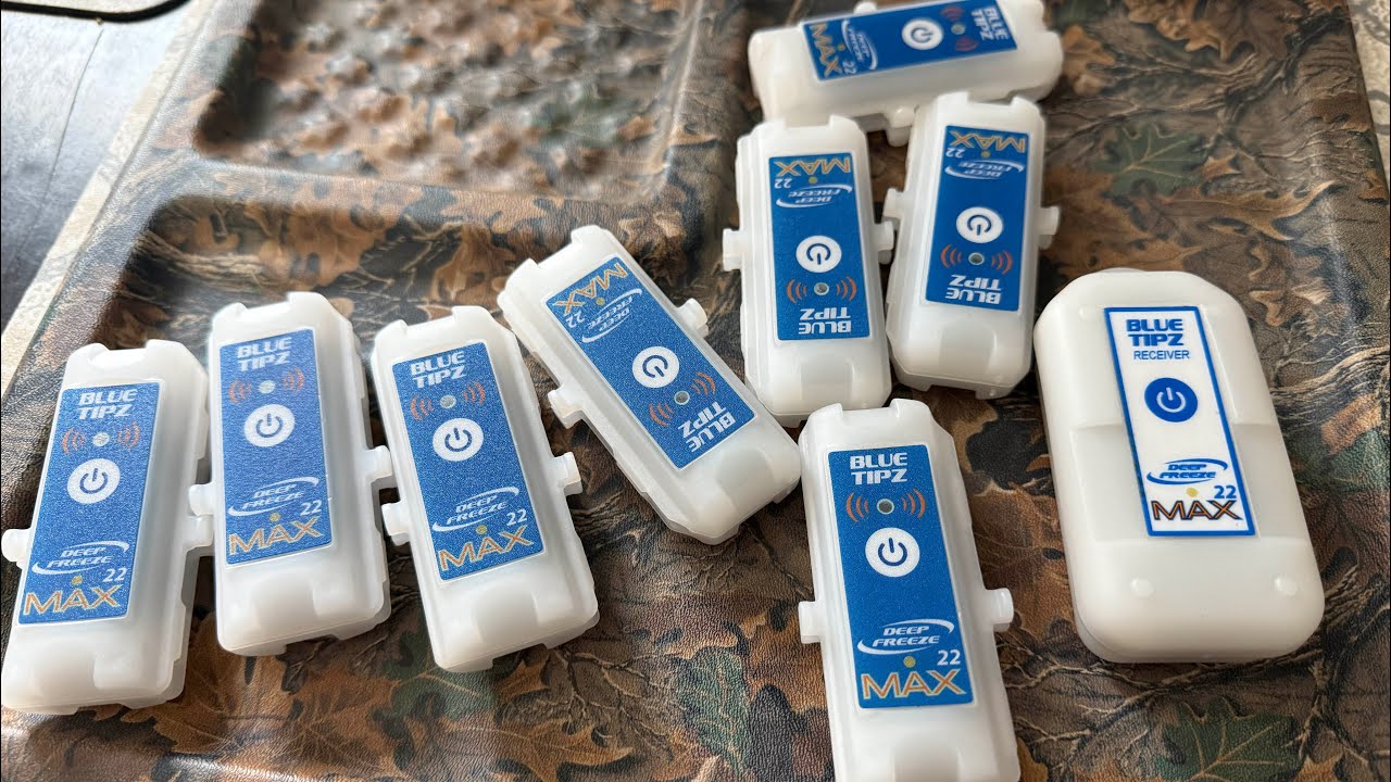 Blue TIPZ tip up alarms 