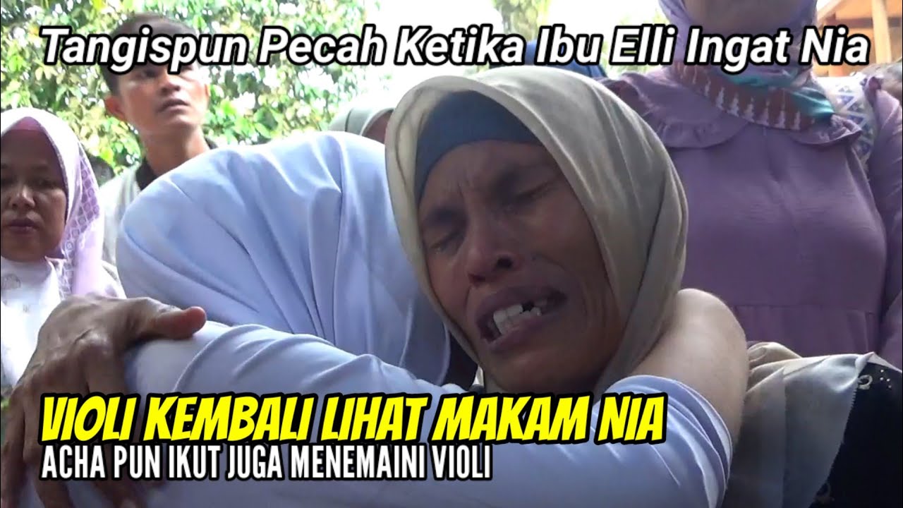 VIOLI SAHABAT NIA KEMBALI LAGI KEPELUKAN IBU ELLI