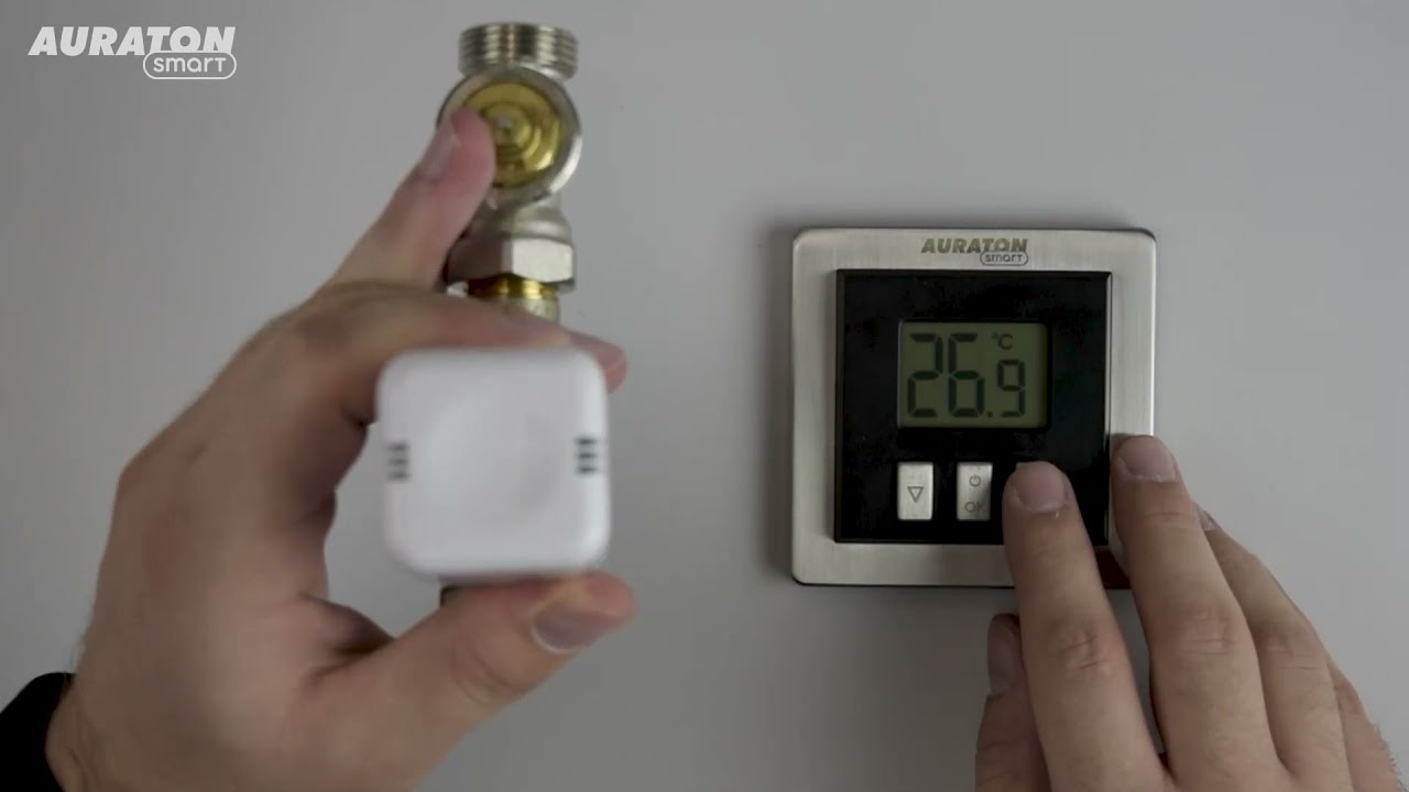 AURATON Radiator Controller – jak sparować głowicę termostatyczną z termostatem Heat Monitor
