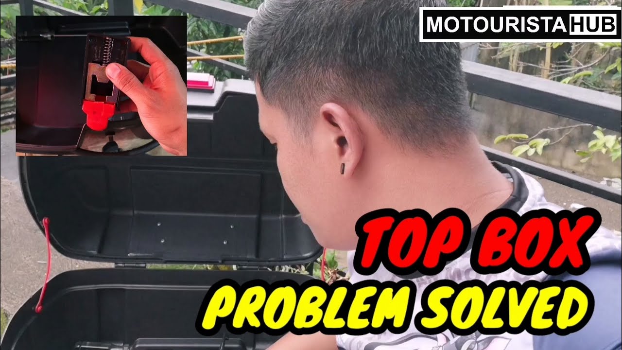 HNJ TOP BOX | PROBLEM SOLVED | MOTOURISTA HUB