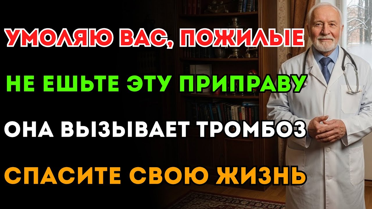 Никогда не используйте эту приправу! Она вызывает инсульт за ночь! Я, кардиолог, в шоке!