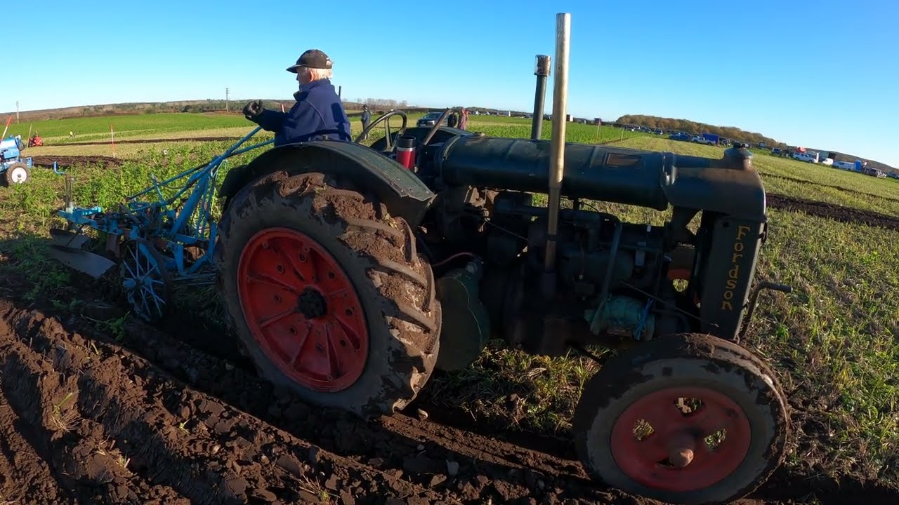 1943 Fordson Model N 4.4 Litre 4-Cyl Petrol TVO Tractor (26 HP) Sherwood Forest Ploughing Match 2025