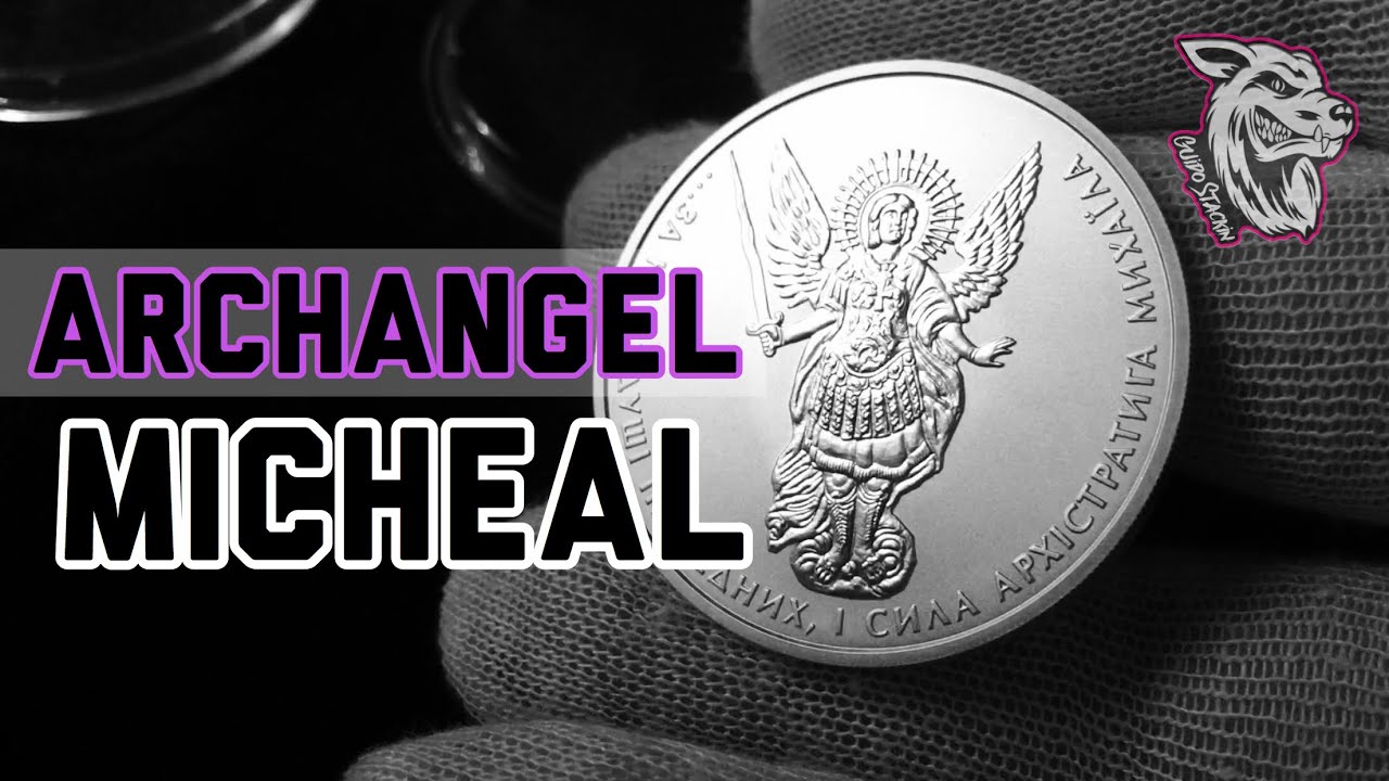 UKRAINE ARCHANGEL MICHAEL SILVER COIN WOW!