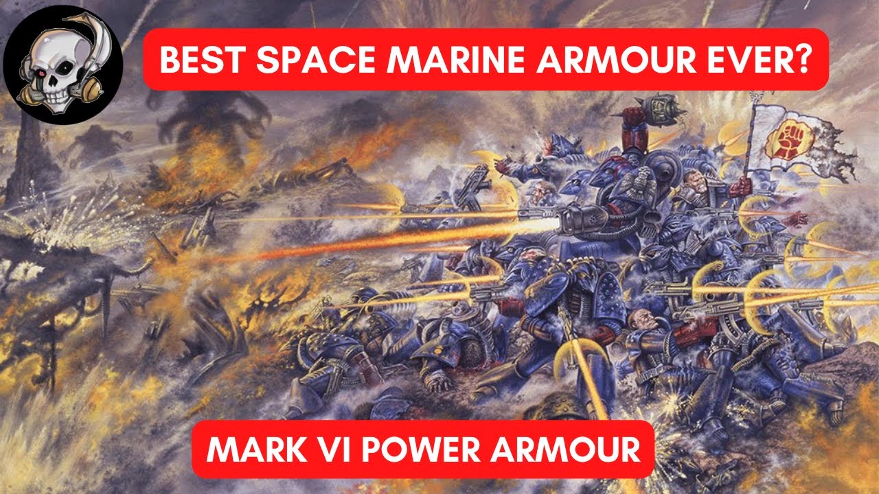 MARK VI CORVUS PATTERN POWER ARMOUR IN WARHAMMER 40000