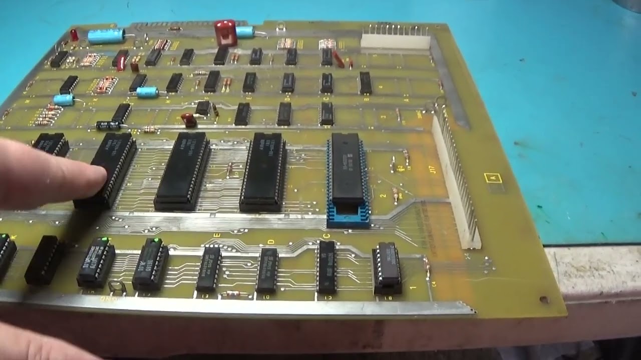 1980 Atari BattleZone Arcade PCB Repair   2-17-2024