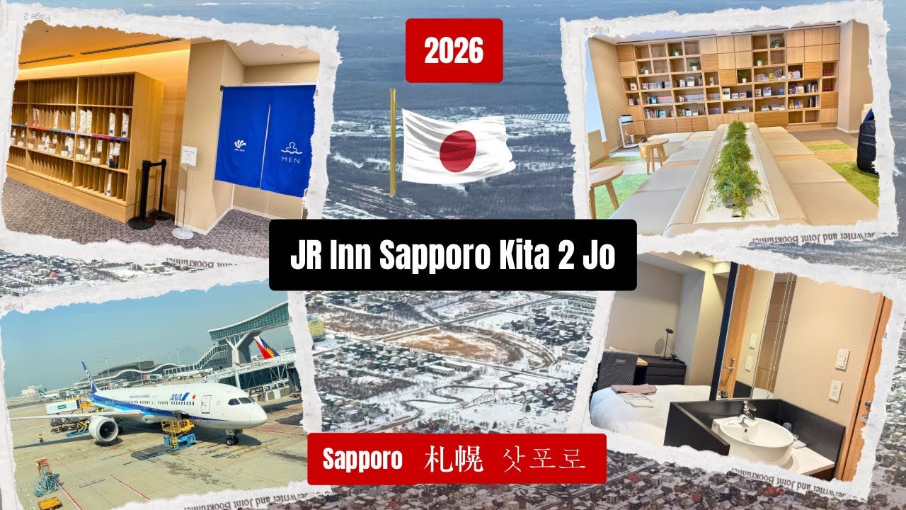 🇯🇵Sapporo🇯🇵 ANA vs CX Economy Class 🛫 Pillow Buffet 💖👍 JR Inn Sapporo Kita 2 Jo ♨️ 2026