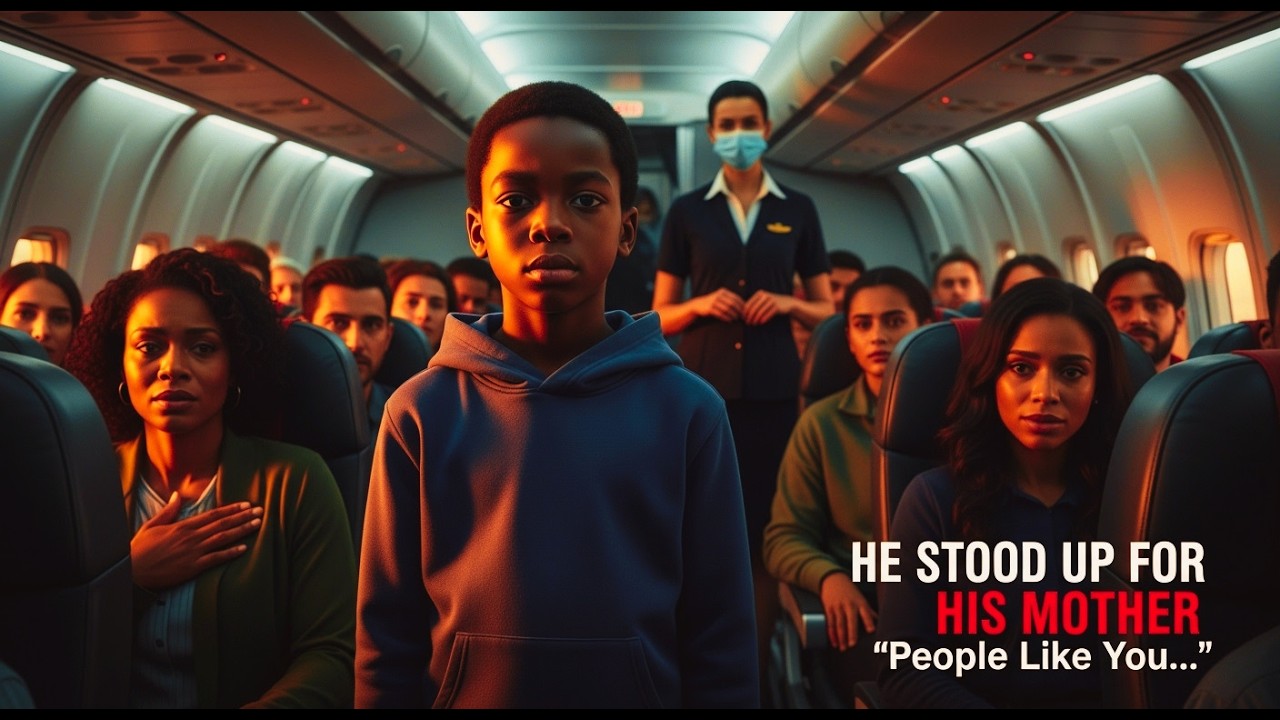 They Disrespected His Mother on the Plane… This Boy's Courage Changed Everything.