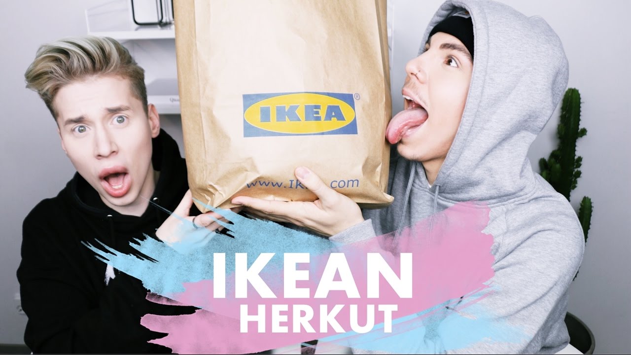 IKEAN HERKUT TESTISSÄ 🍭🍧 | naaG & Valtteri