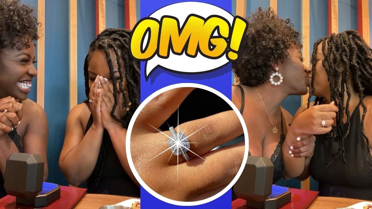 SHE SAID YES⁉️😱🥰💍! *DOUBLE LESBIAN ENGAGEMENT*| KELSEY PROPOSED TO STARR| MUST SEE REACTION‼️