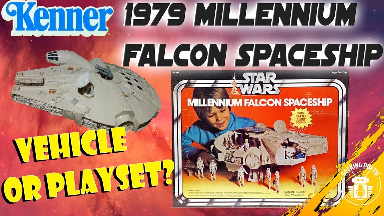 KENNER STAR WARS 1979 MILLENNIUM FALCON SPACESHIP - Is it a vehicle or a playset? #kennerstarwars