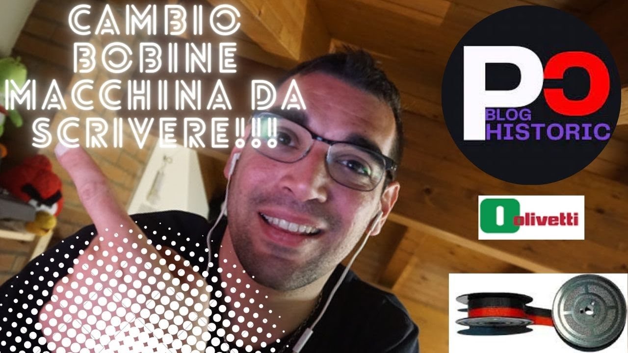Cambio bobine macchine da scrivere elettriche e manuali!!!!!!