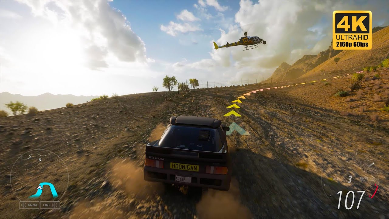Forza Horizon 5 | Baja Expedition - Hoonigan Ford RS200 Evolution | 4K 60fps