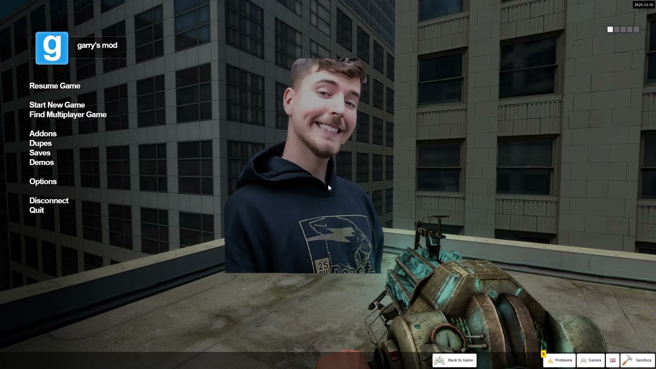 Mr beast soundtrack gmod