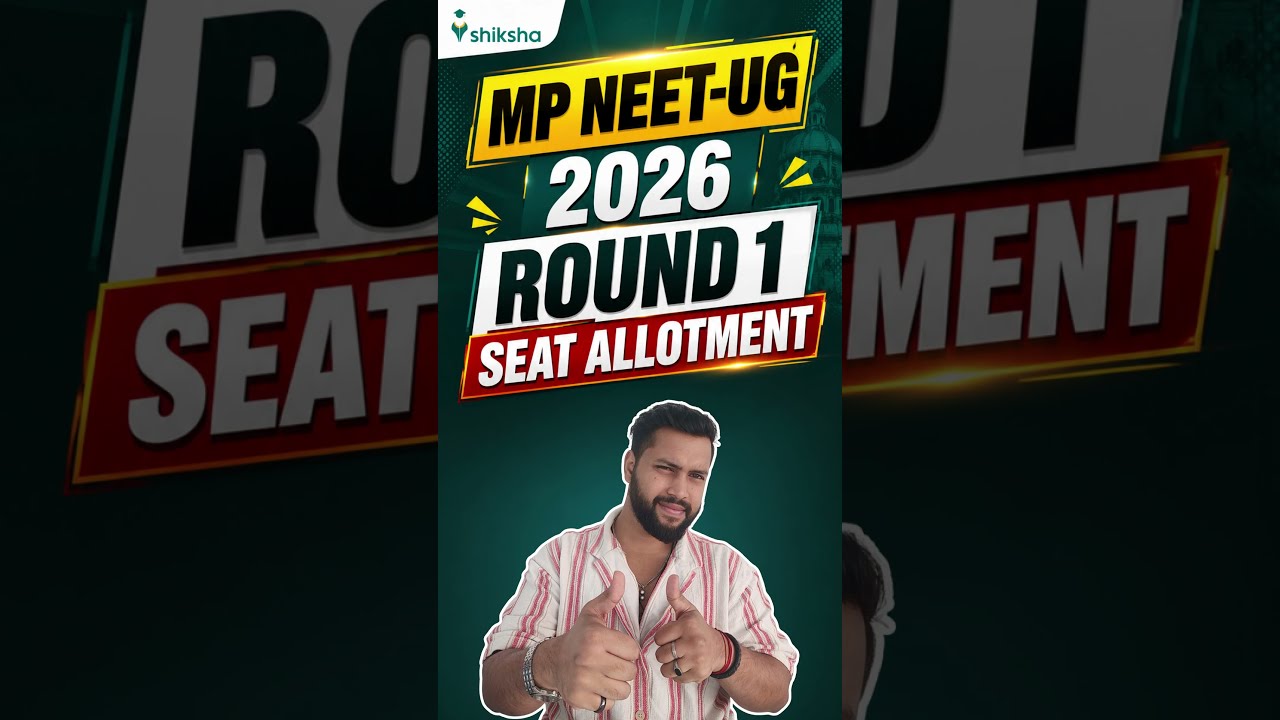 MP NEET Seat Allotment Result 2026 OUT, MP NEET Seat Allotment 2026, MP NEET Counselling #neet2026